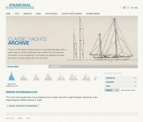 Panerai presenta nueva web para los apasionados de la vela clásica