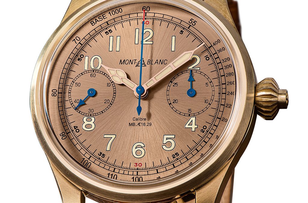 Una celebración de estilo vintage – Montblanc 1858 Chronograph Tachymeter Limited Edition 100