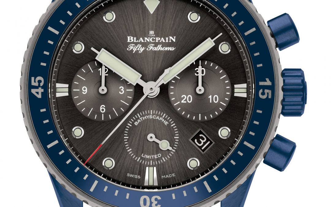 Blancpain presenta su nuevo Bathyscaphe Chronographe Flyback Blancpain Ocean Commitment II