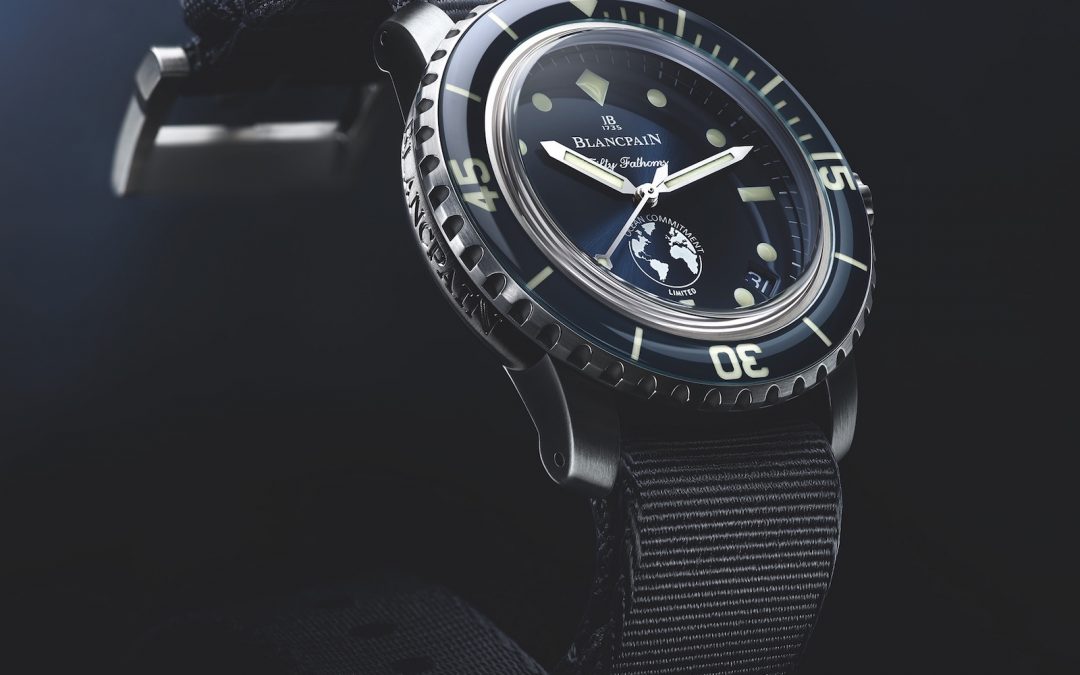 Blancpain presenta su tercer reloj de edición limitada, el Blancpain Ocean Commitment Fifty Fathoms 5008-11B40-52A