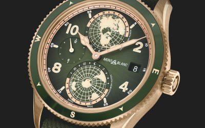 Conectar con la naturaleza con los nuevos relojes Montblanc 1858 en verde caqui