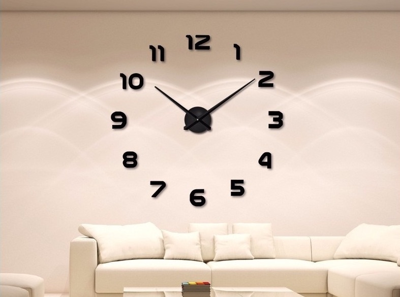 Disfrazado Trueno Excéntrico ▷ Relojes de pared adhesivos