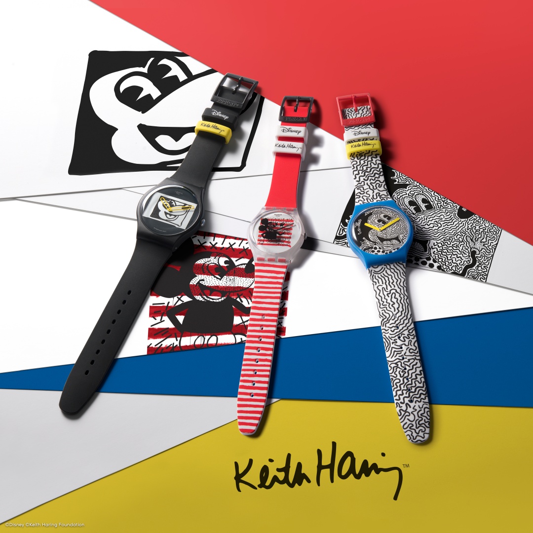 Swatch Disney Mickey Mouse X Keith Haring