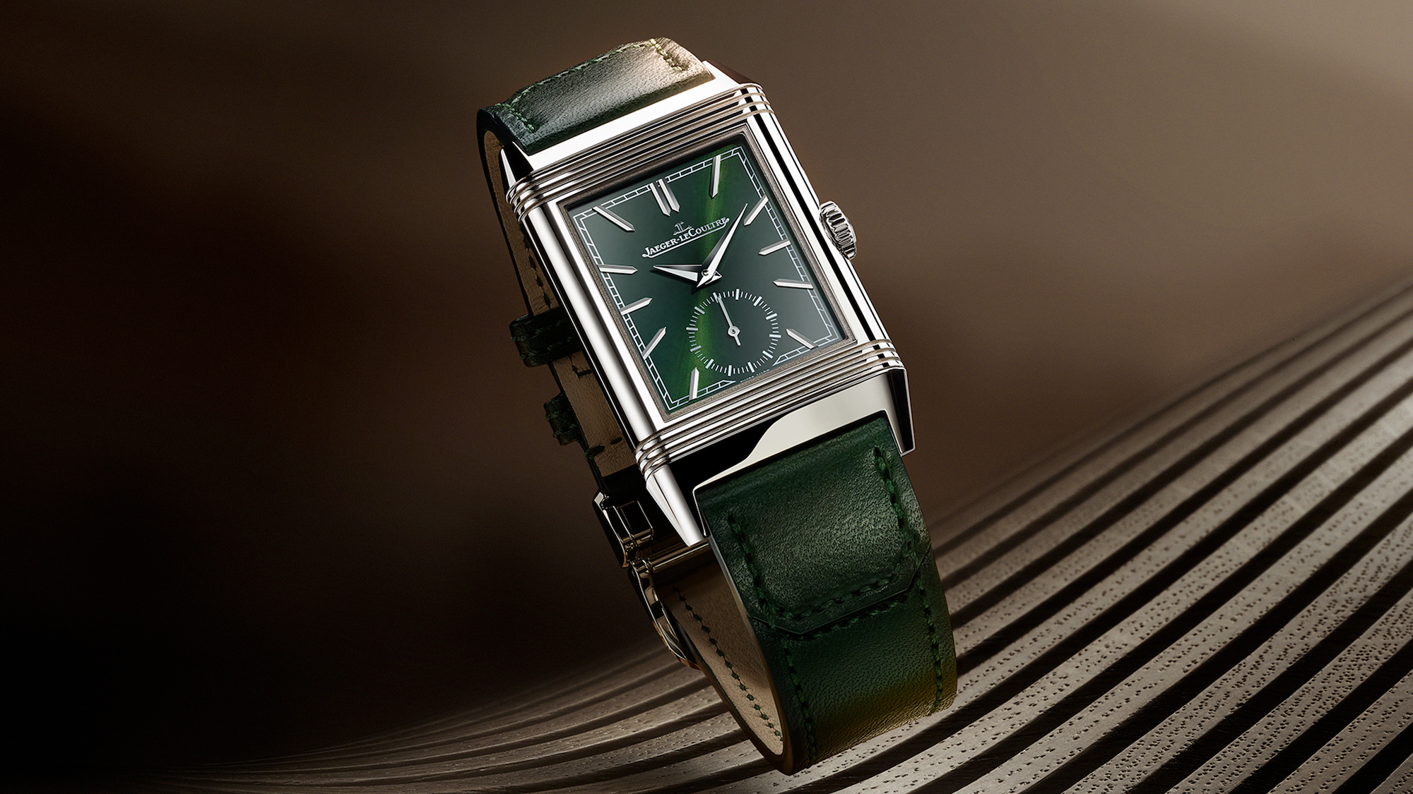 Jaeger-LeCoultre Reverso Tribute Small Seconds verde Lifestyle