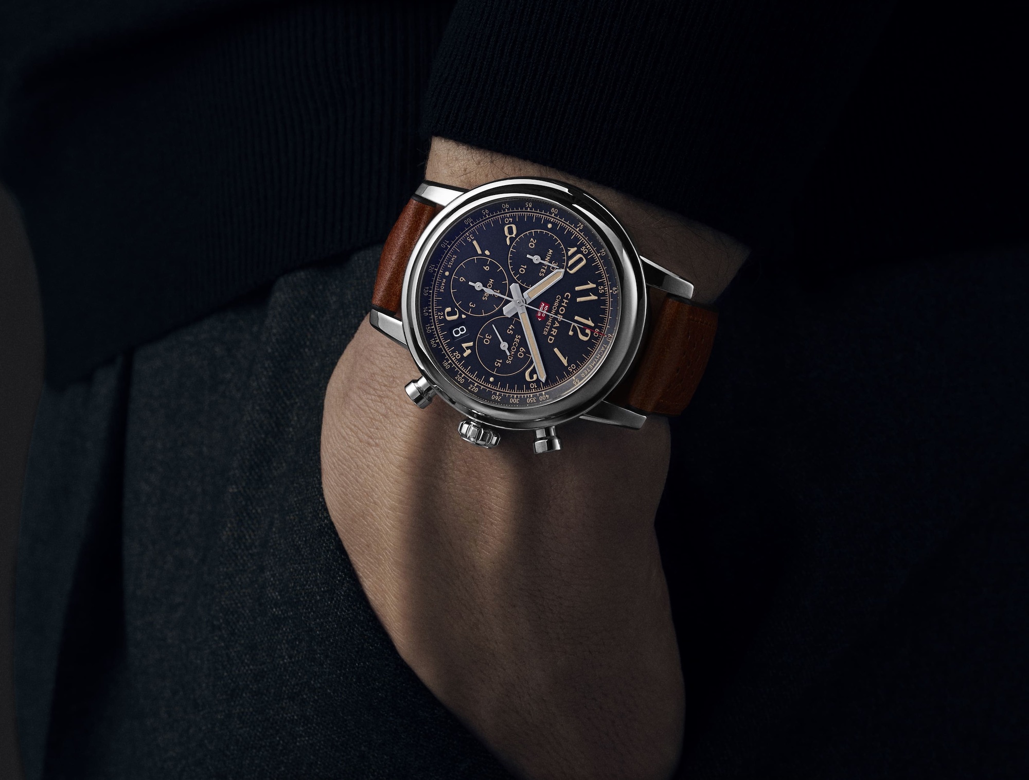 Chopard Mille Miglia Classic Chronograph Raticosa 168589-3034 Lifestyle wristshot