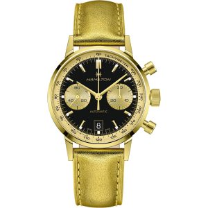 Hamilton x Janie Bryant American Classic Intra-Matic Automatic Chronograph H38436830 Frontal