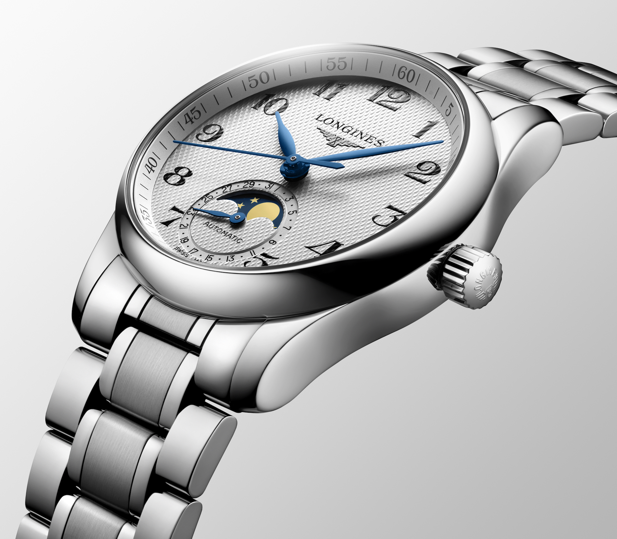 The Longines Master Collection L2.409.4.78.6 Detalle carrura