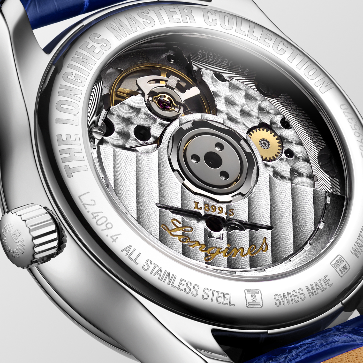 The Longines Master Collection L2.409.4.87.0 Detalle trasera