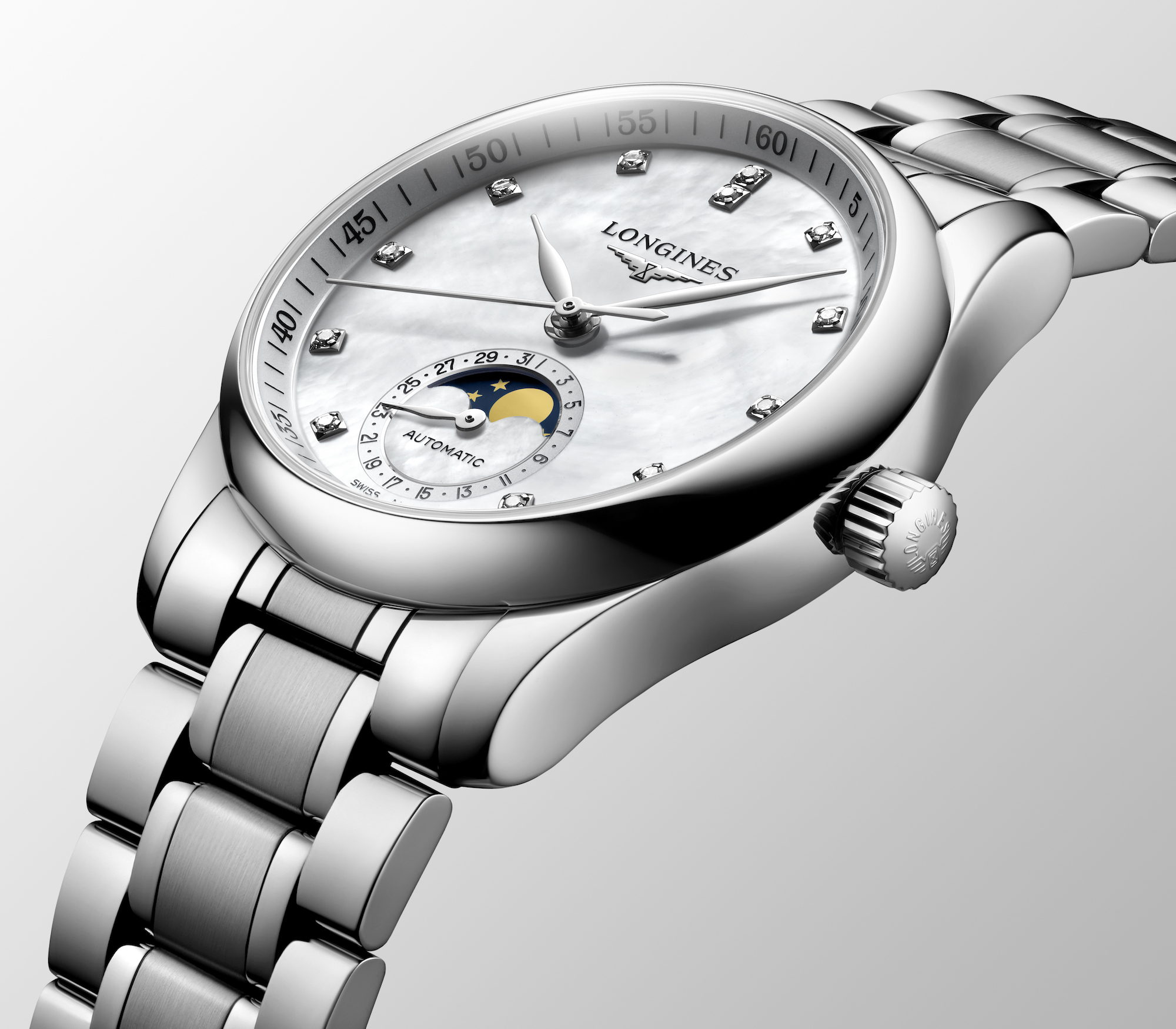 The Longines Master Collection L2.409.4.87.6 Detalle carrura