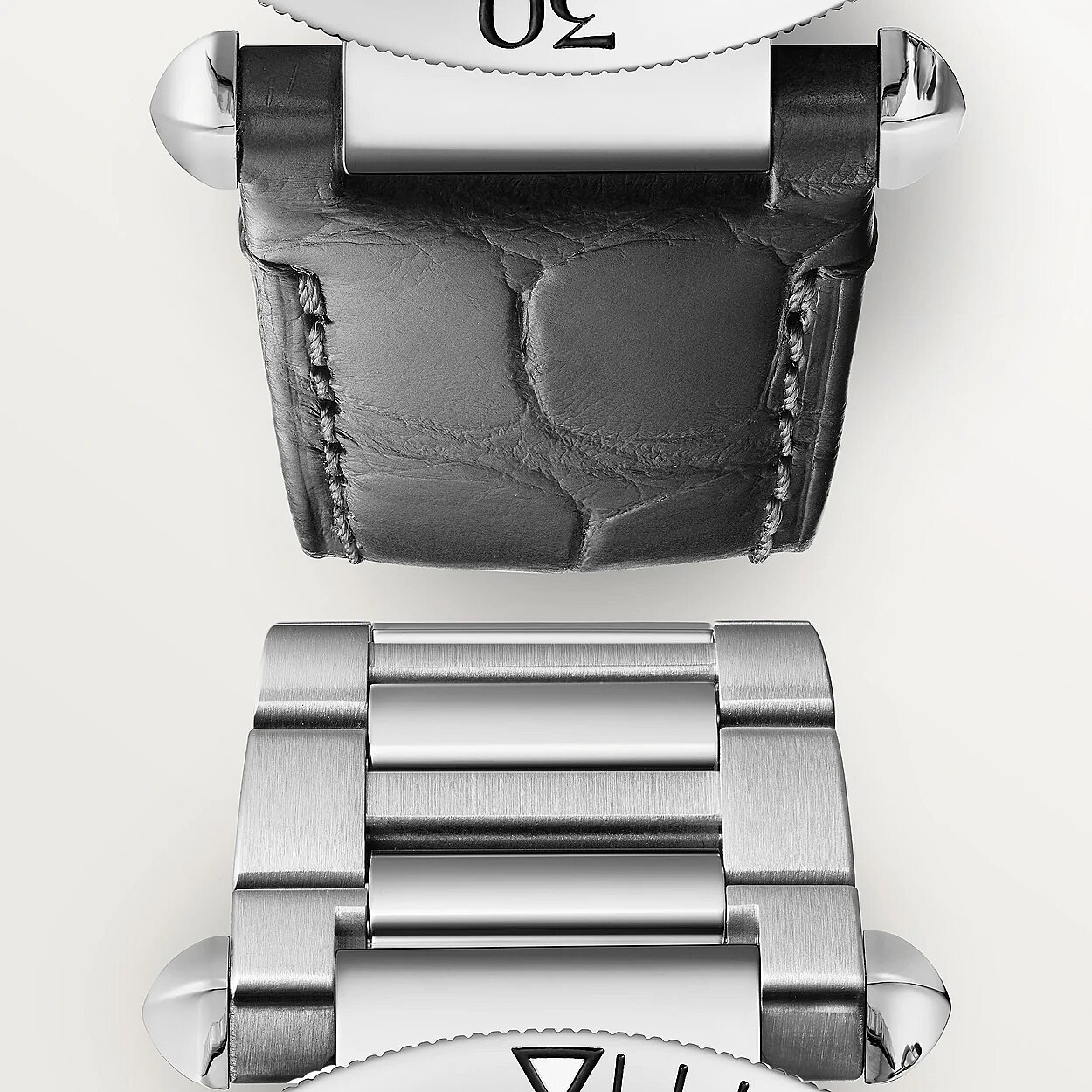 Cartier Pasha Chronograph WSPA0018 Detalle brazalete y correa
