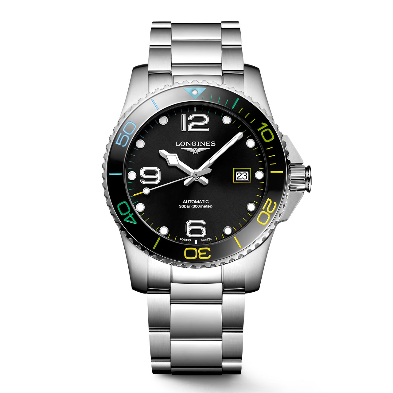 Longines HydroConquest XXII Commonwealth Games L3.781.4.59.6 Frontal