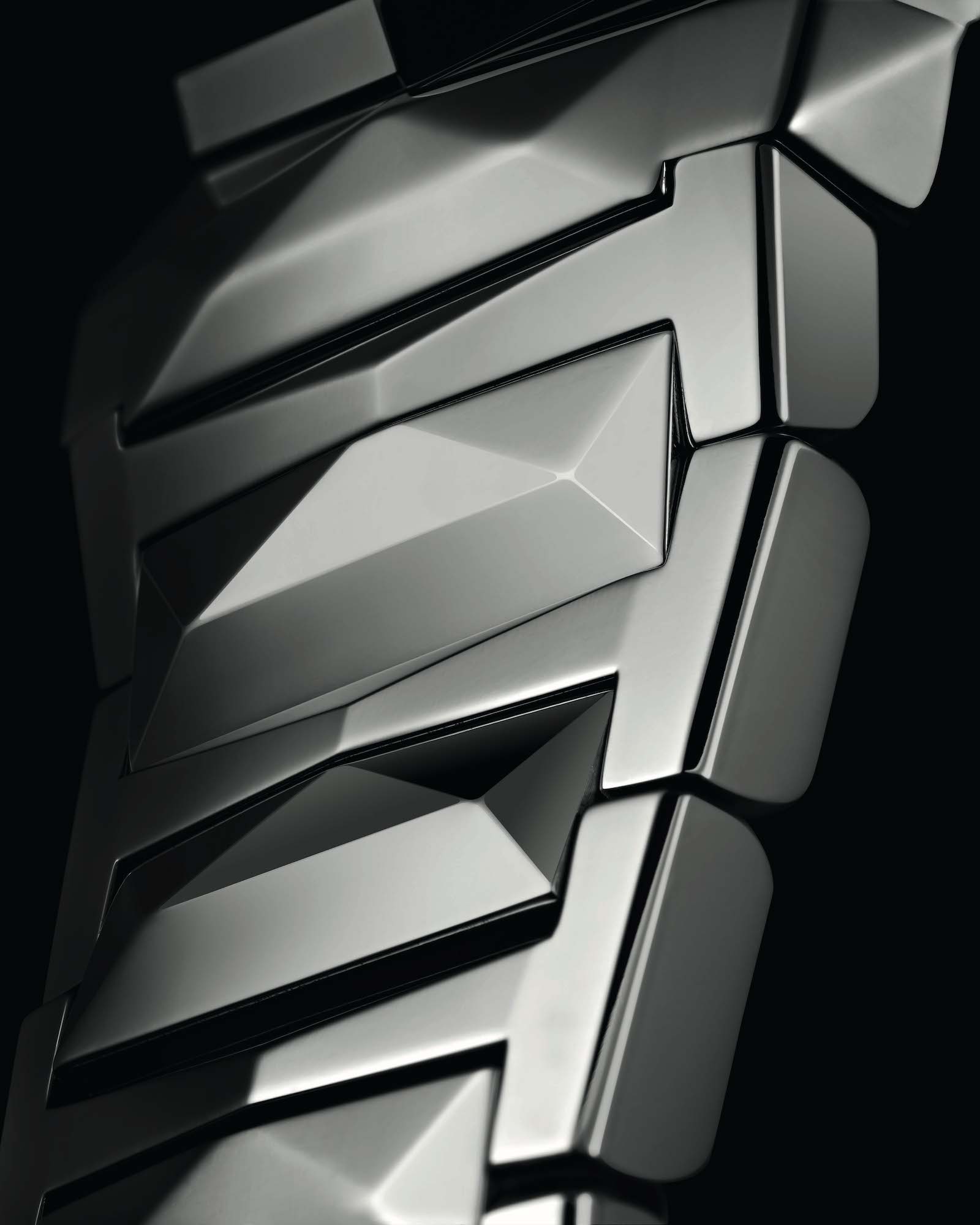 Hublot Classic Fusion Orlinski Bracelet Black 550.NS.1800.NS.ORL22 Detalle brazalete