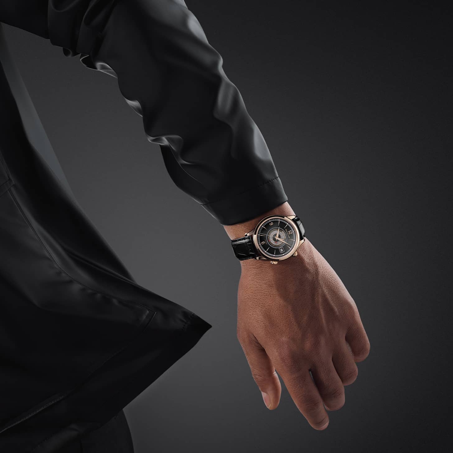 Jaeger-LeCoultre Master Control Memovox Timer Boutique Edition Q410257J Lifestyle wristshot