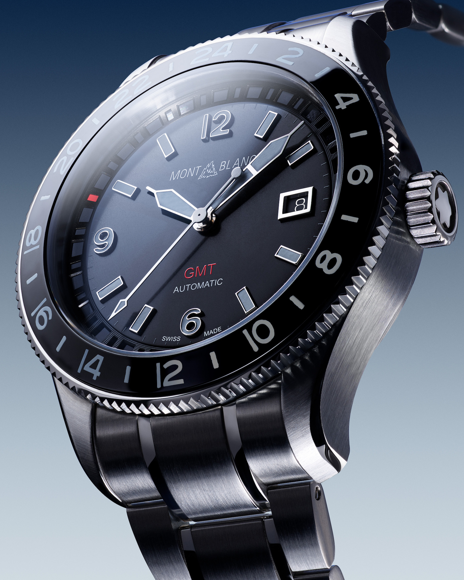 Montblanc 1858 GMT Automatic Date 129615