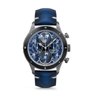 Montblanc 1858 Geosphere Chronograph 0 Oxygen LE290 129624 Frontal