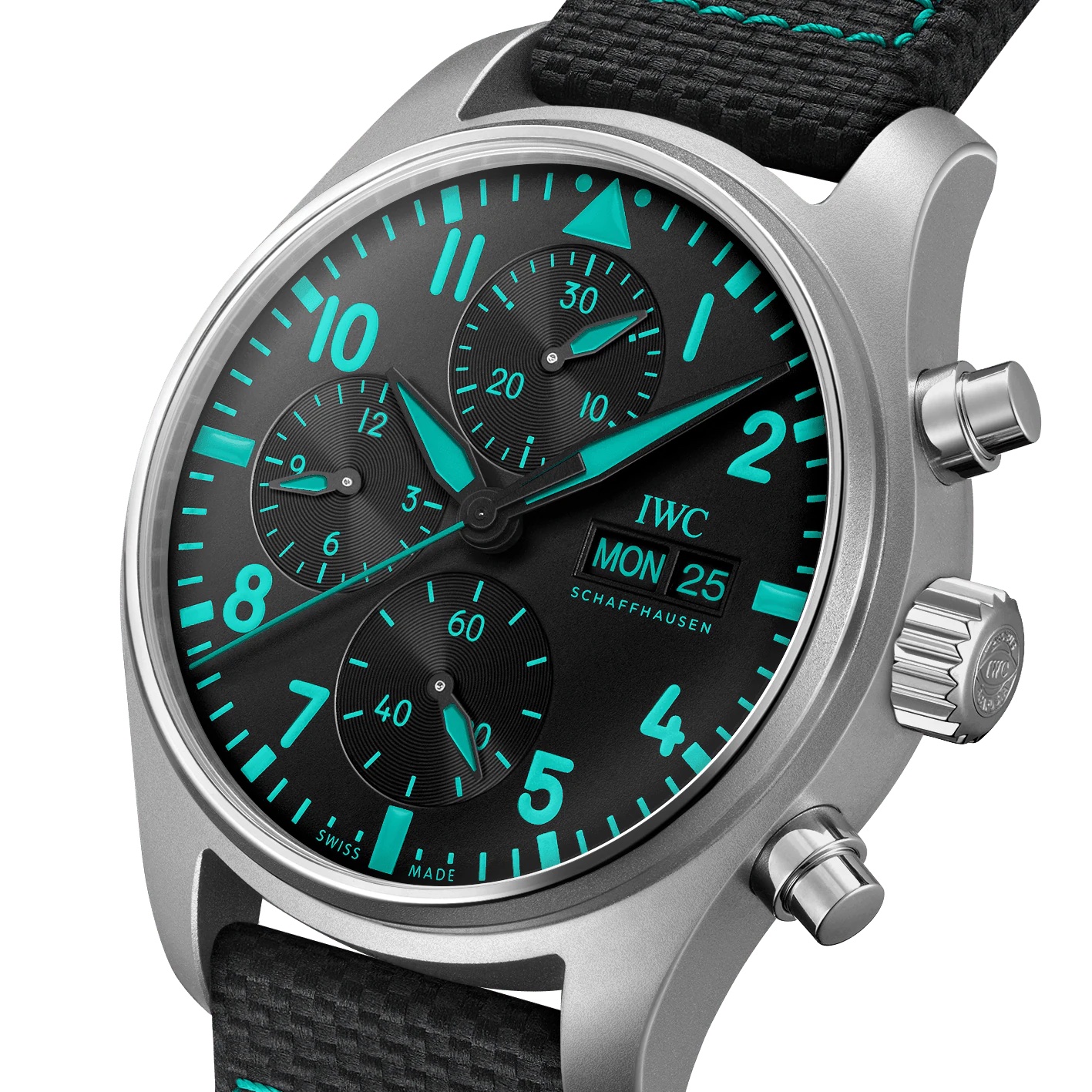 IWC Pilot's Watch Chronograph 41 Edition Mercedes-AMG Petronas Formula One Team IW388108 Esfera