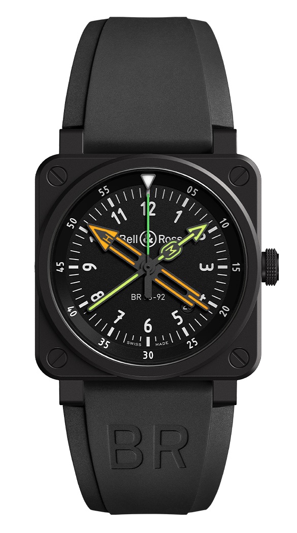 Bell & Ross BR 03-92 Radiocompass BR0392-RCO-CE:SRB Frontal
