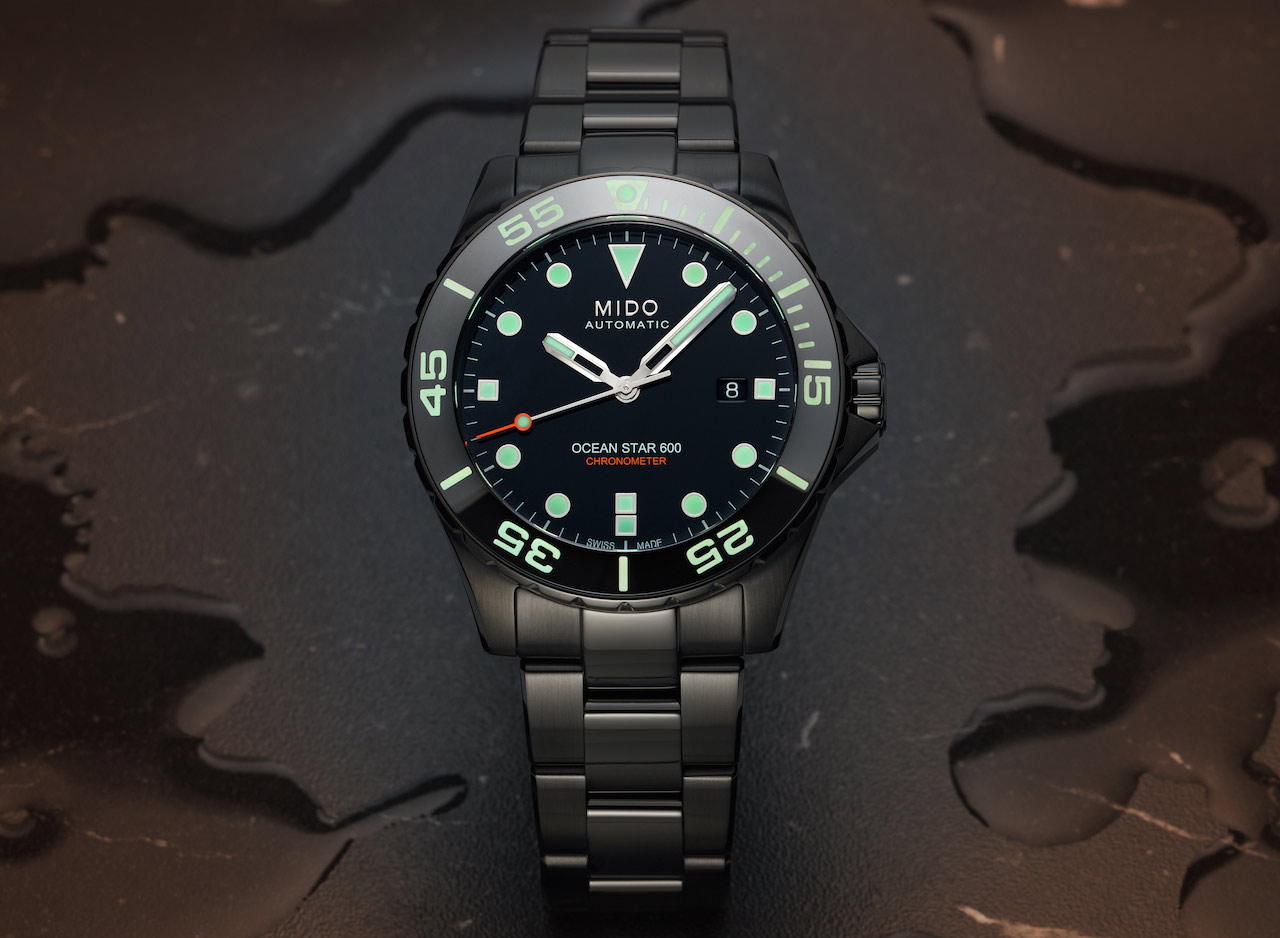 Mido Ocean Star 600 Chronometer Black Dlc Special Edition M026.608.33.051.00 Lifestyle