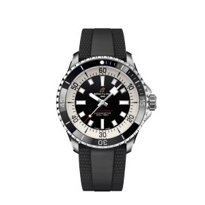 Breitling Superocean Automatic 42 Acero Negro A17375211B1S1 Frontal
