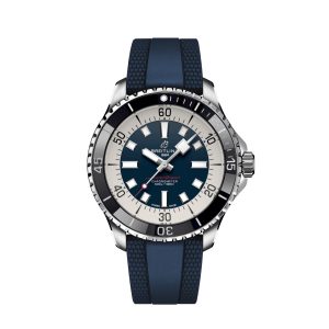 Breitling Superocean Automatic 44 Acero Azul A17376211C1S1 Frontal