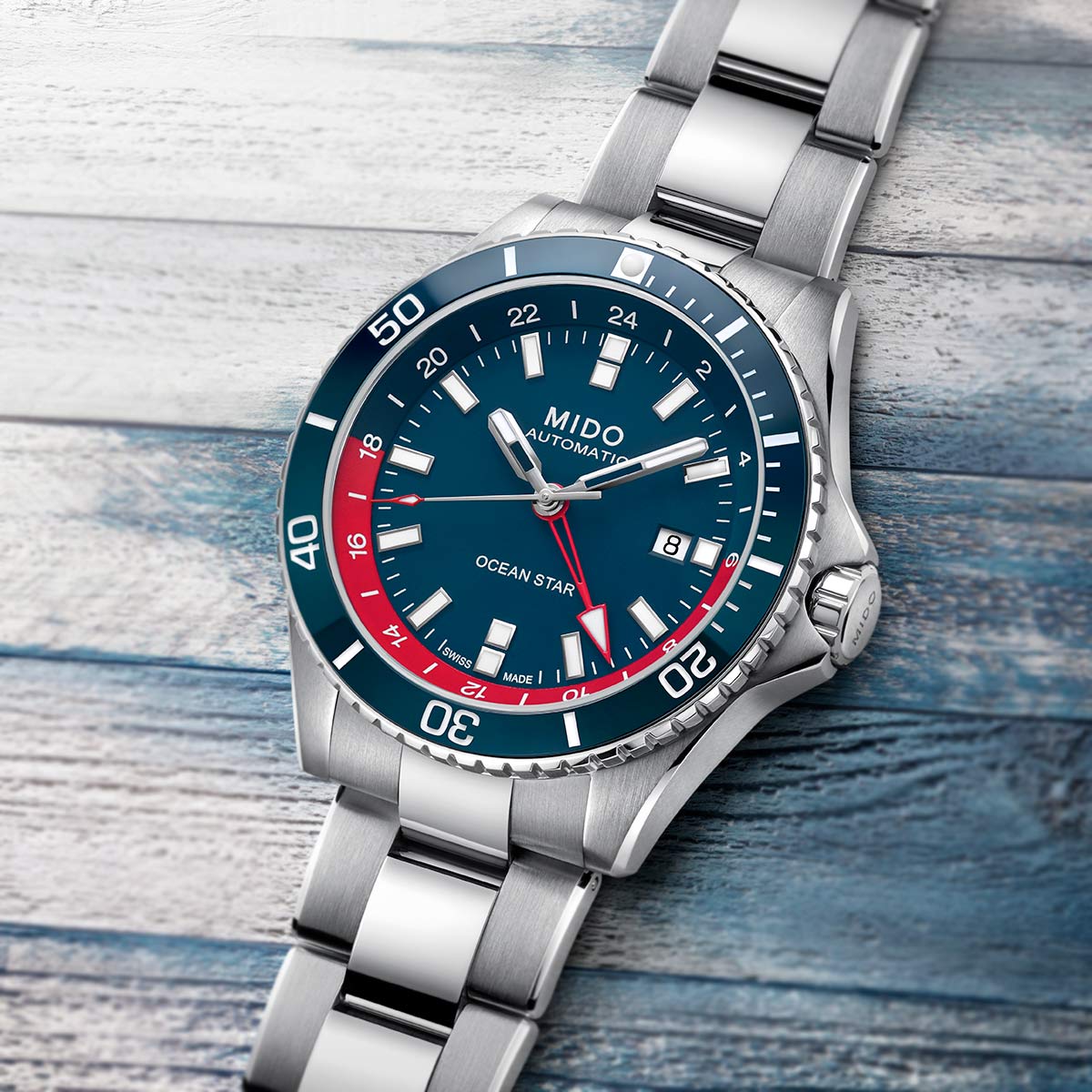 Mido Ocean Star GMT Special Edition M026.629.11.041.00 Lifestyle detalle