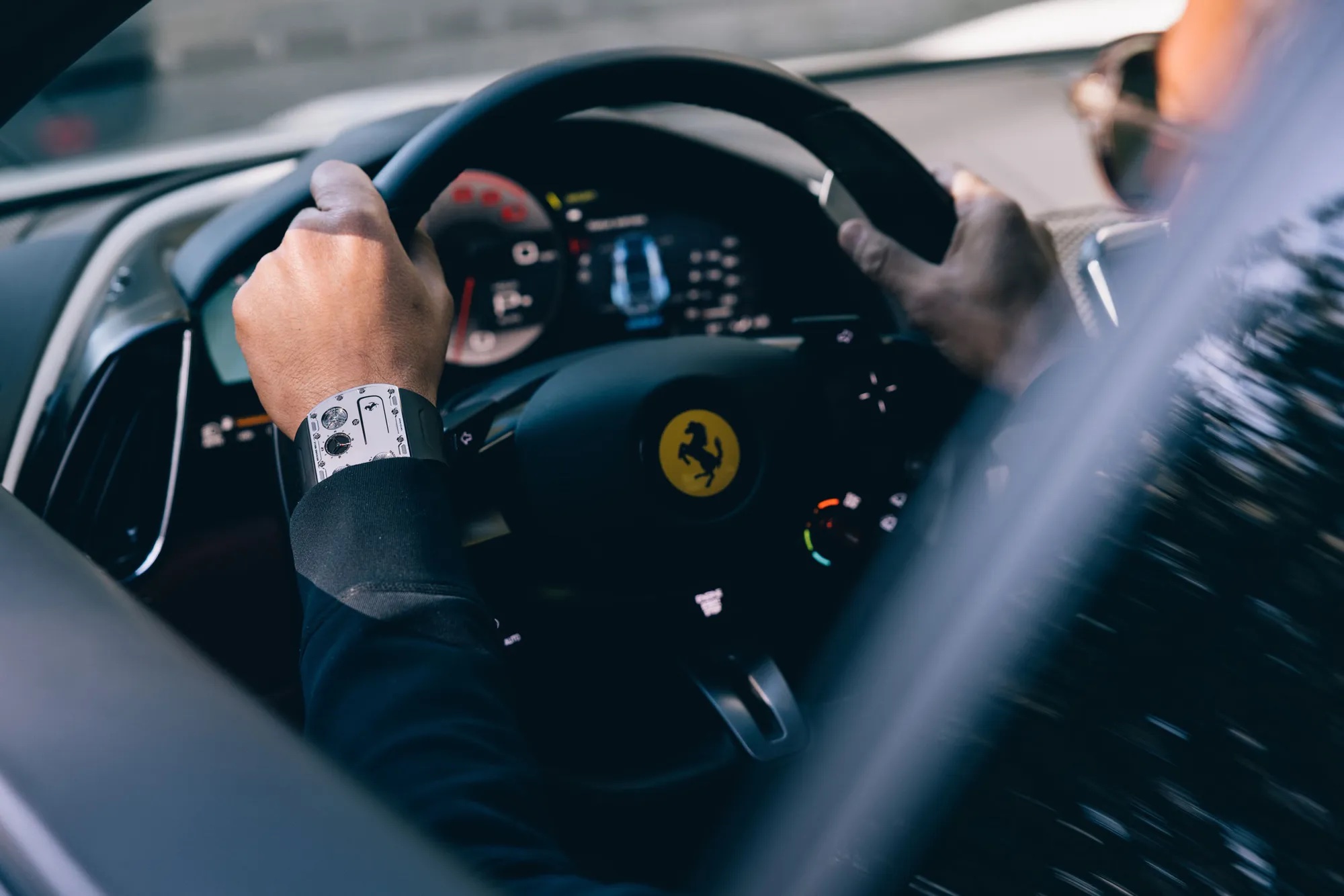 Richard Mille RM UP-01 Ferrari Lifestyle wristshot
