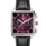 TAG Heuer Monaco Purple Dial Limited Edition CBL2118.FC6518 Frontal