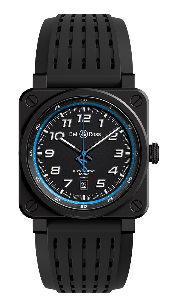 Bell & Ross BR0392-a522-CE:SRB Alpine F1 Limited Edition Frontal
