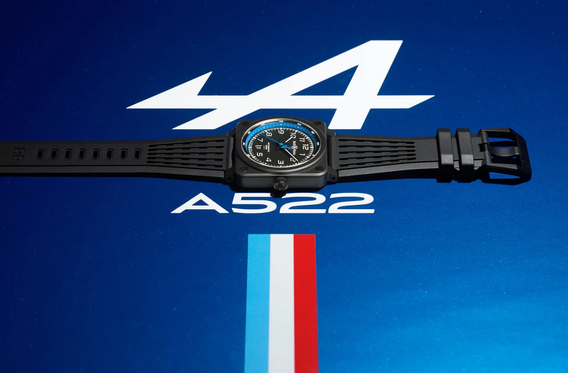 Bell & Ross BR0392-a522-CE:SRB Alpine F1 Limited Edition Lifestyle