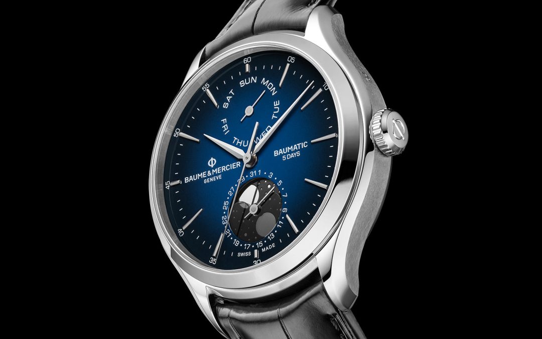 Baume & Mercier Clifton Baumatic Day-Date Moonphase 10593