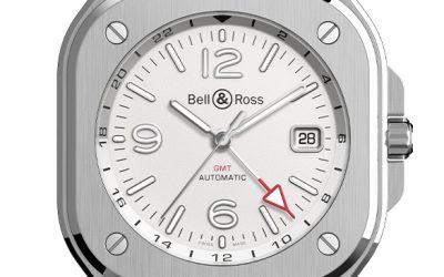 Bell & Ross BR 05 GMT White