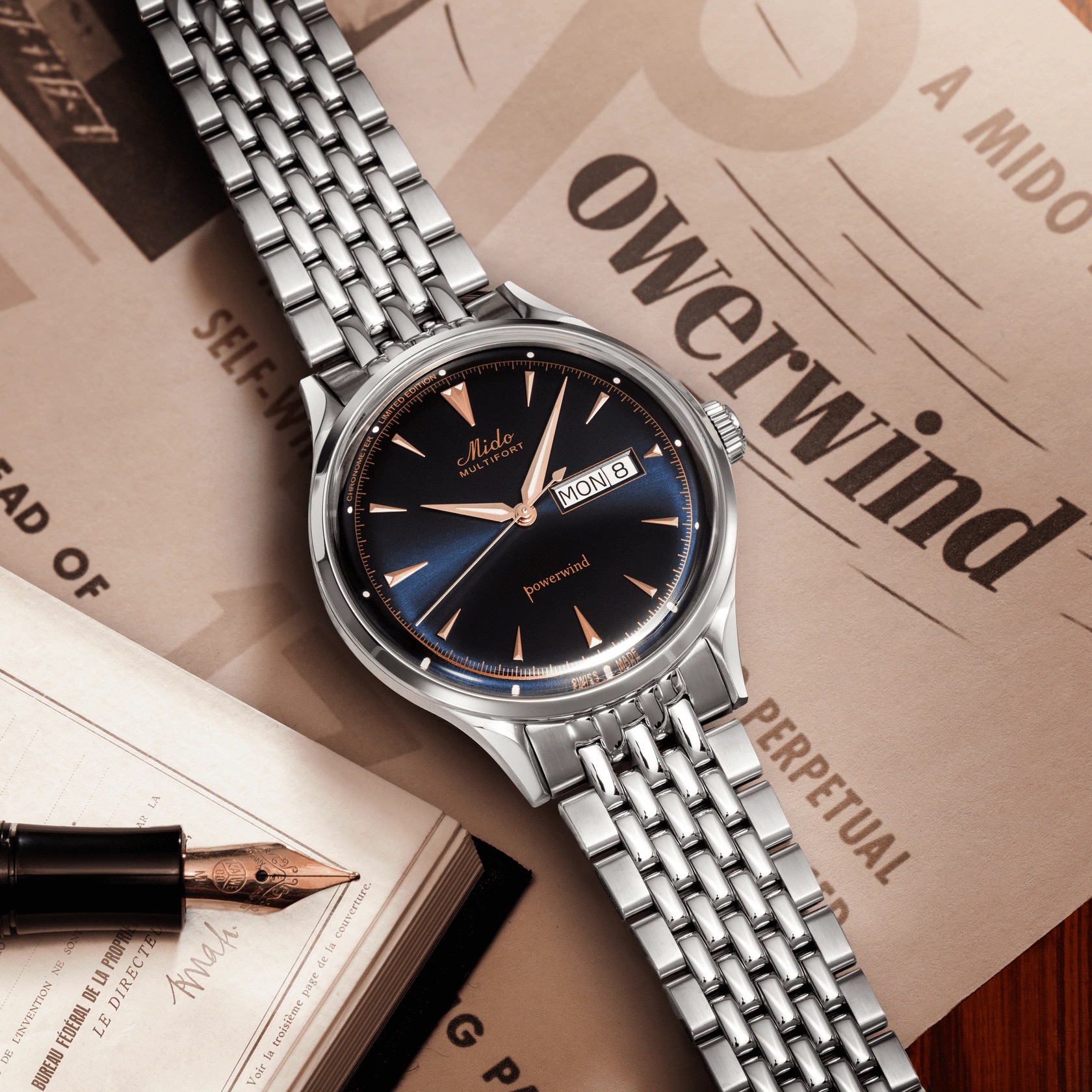 Mido Multifort Powerwind Chronometer Limited Edition M040.408.11.041.00 Lifestyle
