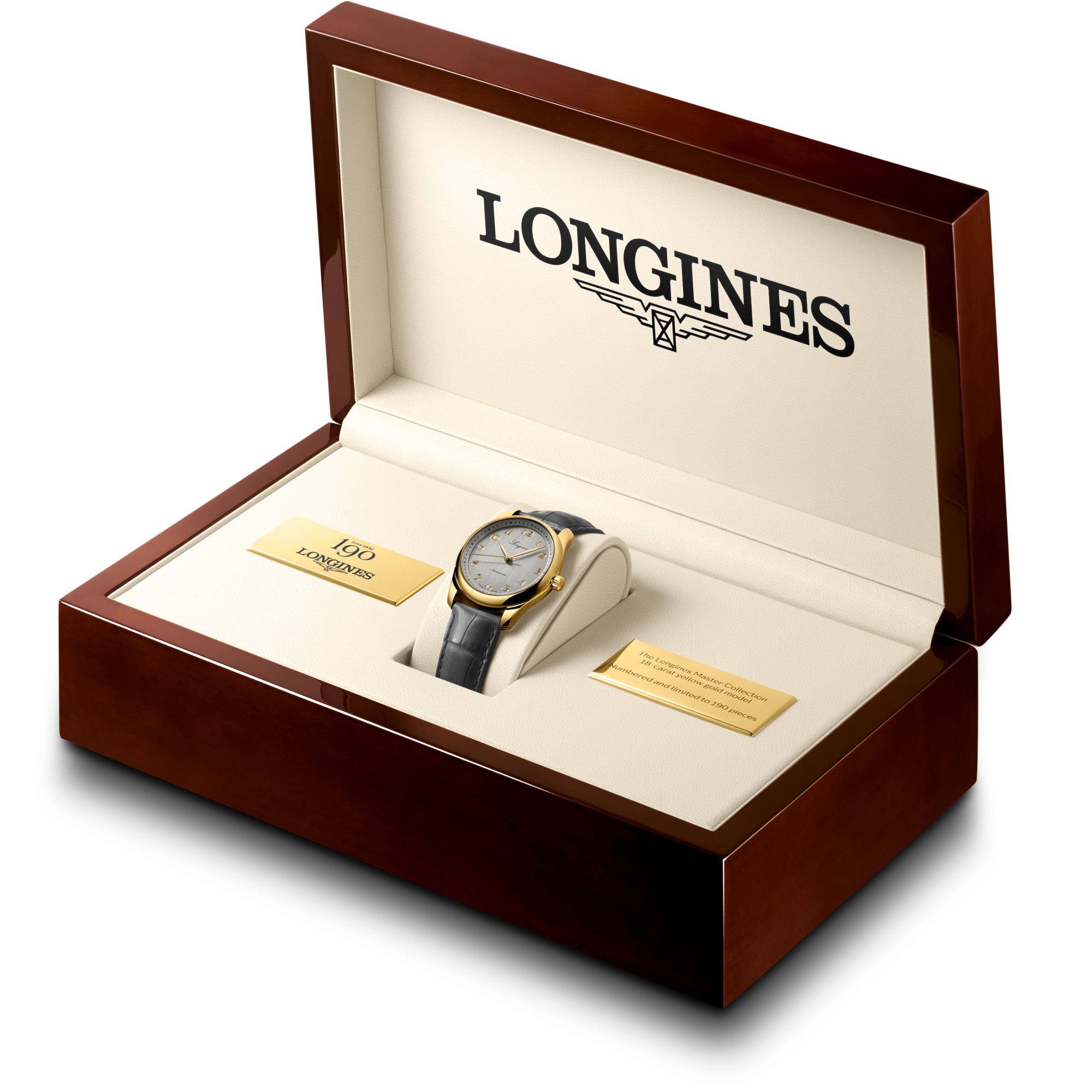 The Longines Master Collection 190th Anniversary L2.793.6.73.2 Estuche