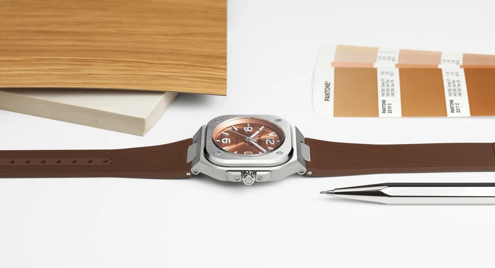 Bell & Ross BR05A-ST:SRB Copper Brown Copper Brown Lifestyle