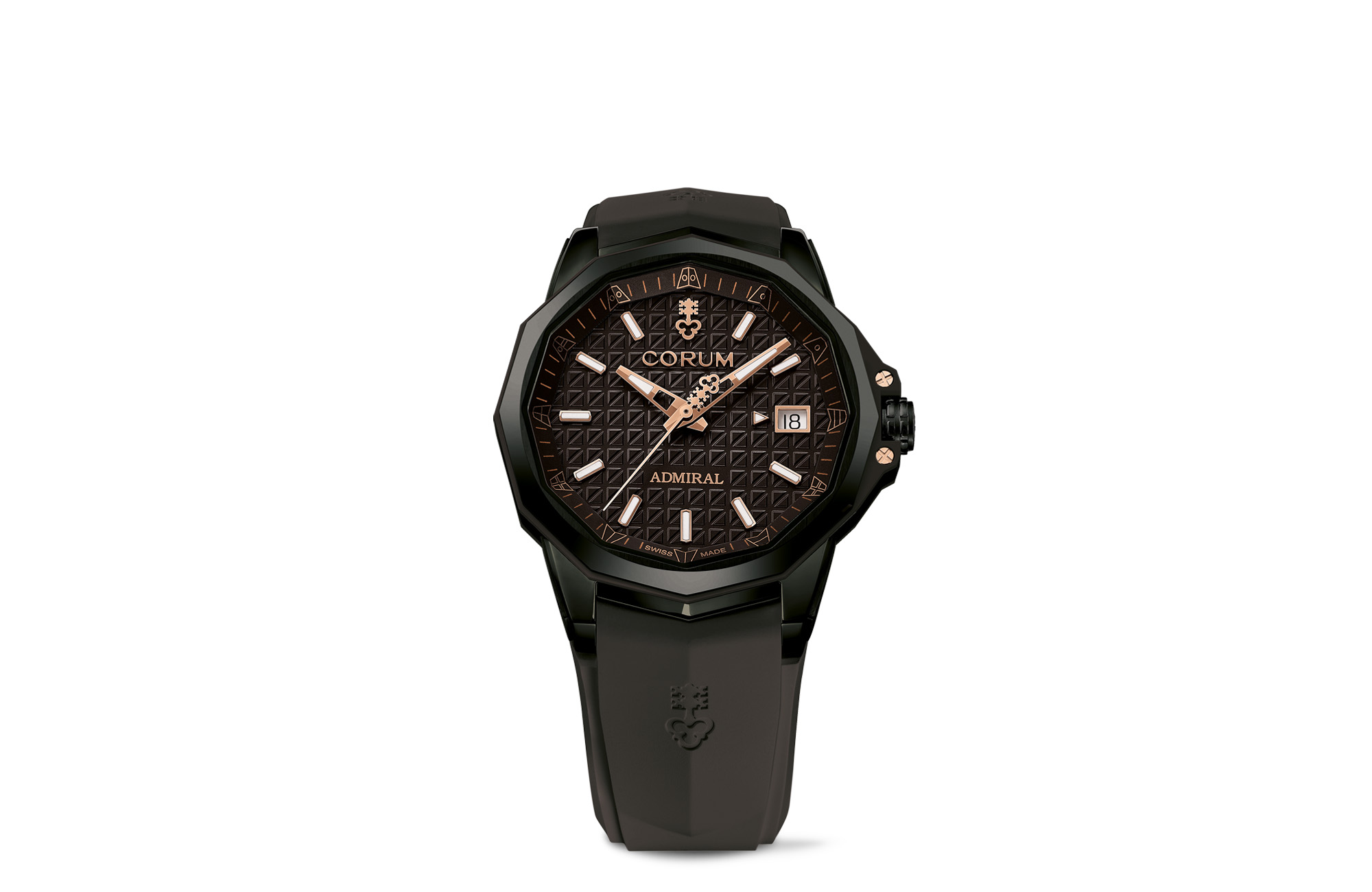 Corum Admiral 38 Automatic Black A082:04368 - 082.202.95:F371 AN25 Frontal