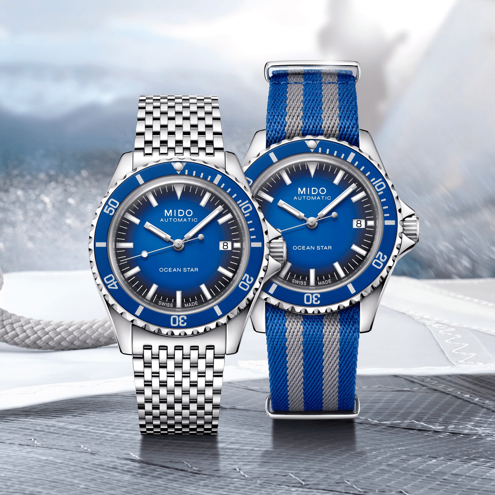 Mido Ocean Star Tribute Limited Edition Italy M026.807.11.041.00 Lifestyle combo