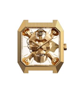 Bell & Ross BR 01 Cyber Skull Bronze Limited Edition BR01-CSK-BR:SRB Frontal
