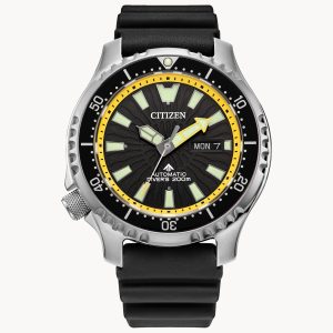 Citizen Promaster Dive Automatic Fugu NY0130-08E Frontal