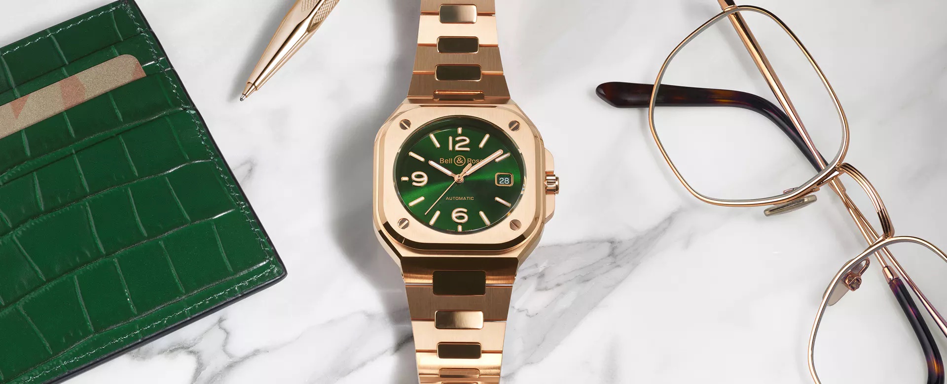 Bell & Ross BR 05 Green Gold BR05A-GN-PG:SPG Lifestyle