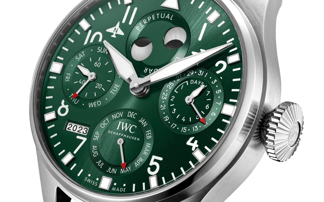 IWC Big Pilot’s Watch Perpetual Calendar Green IW503608