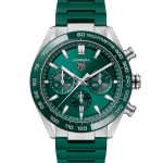 TAG Heuer Carrera Chronograph Green 44mm CBN2A1N.FT6238 Frontal