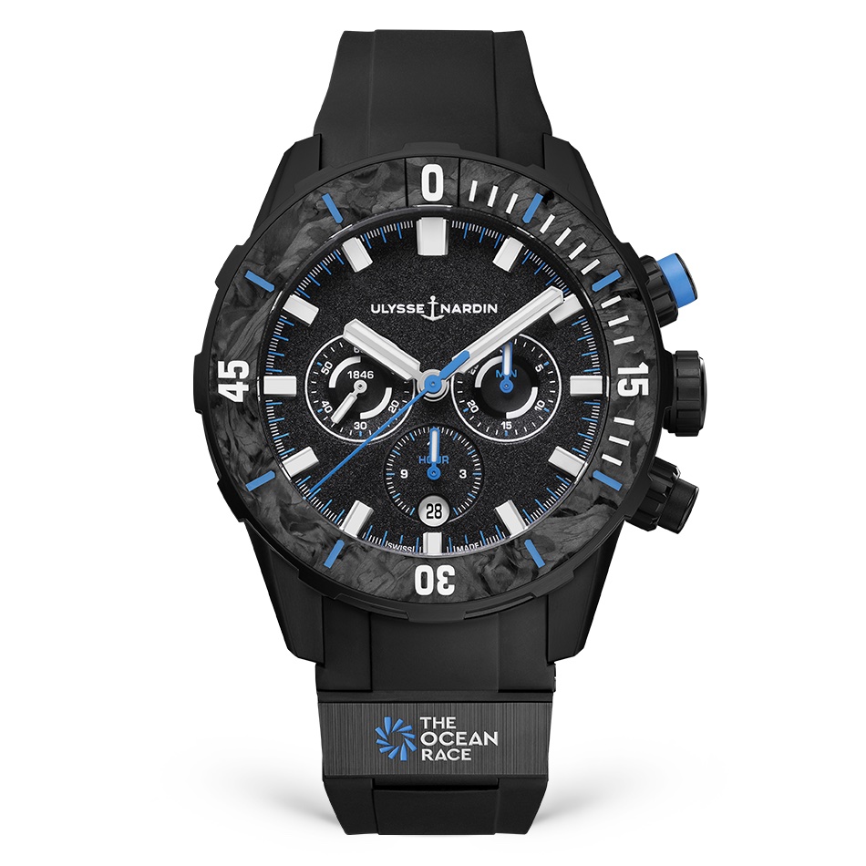 Ulysse Nardin The Ocean Race Diver Chronograph Limited Edition 1503-170LE-2A-TOR/3A Frontal