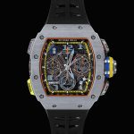 Richard Mille RM 65-01 Grey Quartz TPT Automatic Split Seconds Chronograph Frontal
