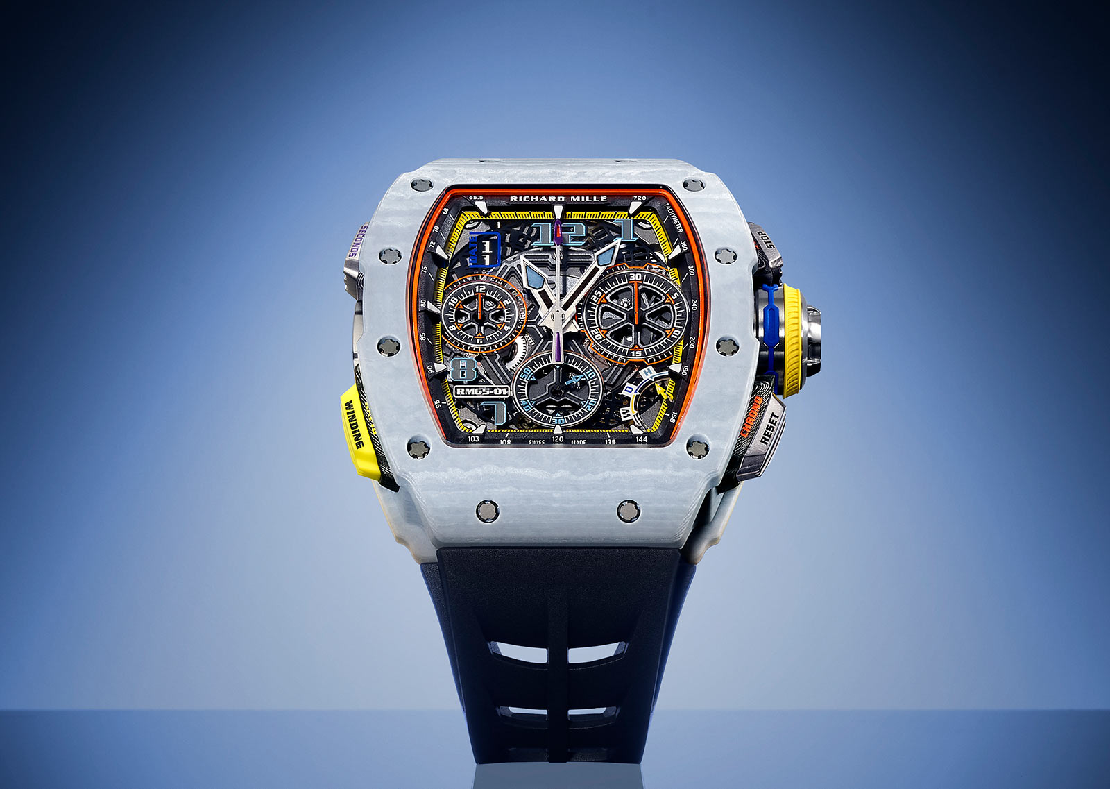 Richard Mille RM 65-01 Grey Quartz TPT Automatic Split Seconds Chronograph Lifestyle