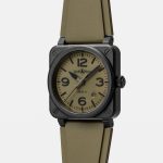 Bell & Ross BR 03 Military Ceramic 41mm BR03A-MIL-CE/SRB