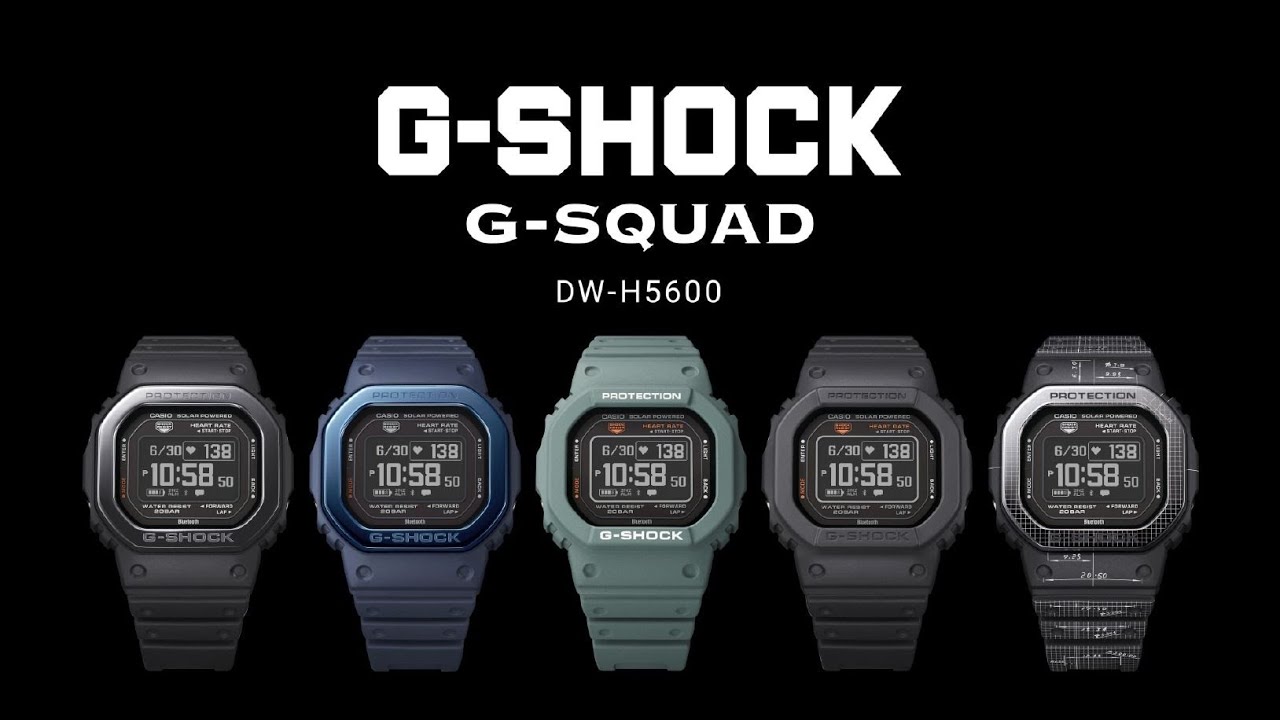 Casio G-Shock G-Squad DW-H5600