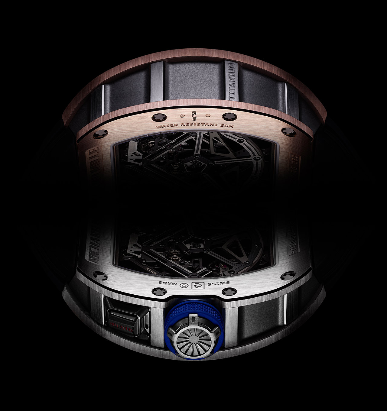 Richard Mille RM 30-01 Automatic Winding with Declutchable Rotor Detalle carrura