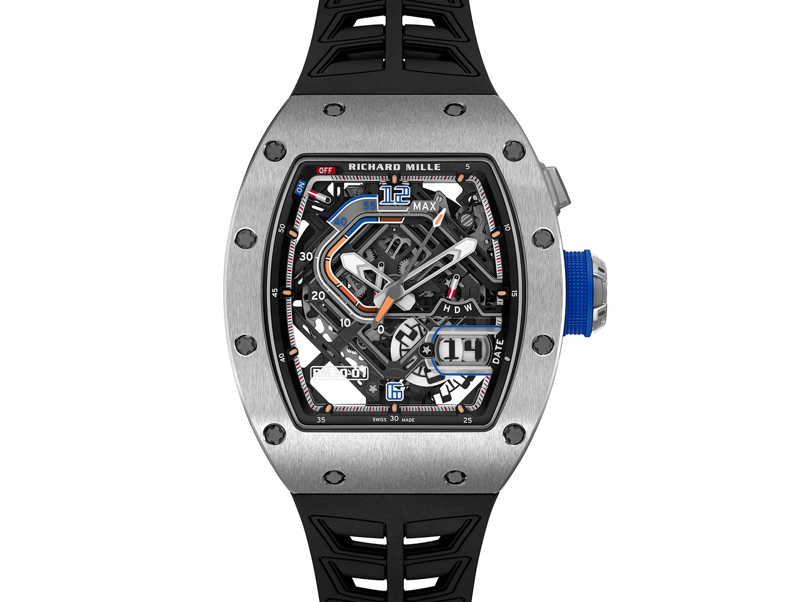 Richard Mille RM 30-01 Automatic Winding with Declutchable Rotor Frontal