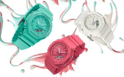 Casio G-SHOCK GMA-P2100. Coloridos y compactos