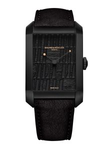 Baume & Mercier Hampton Polyptyque Edition - Musée Soulages 10th Anniversary 10741 Frontal